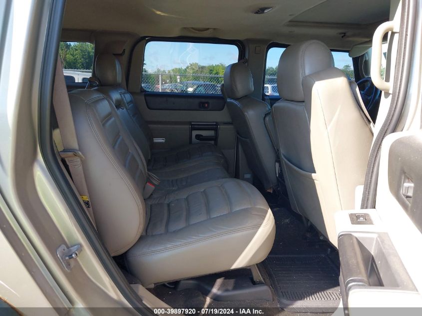 2003 Hummer H2 VIN: 5GRGN23U83H143891 Lot: 39897920