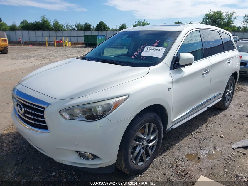 2014 Infiniti Qx60 VIN: 5N1AL0MM8EC534681 Lot: 39897942