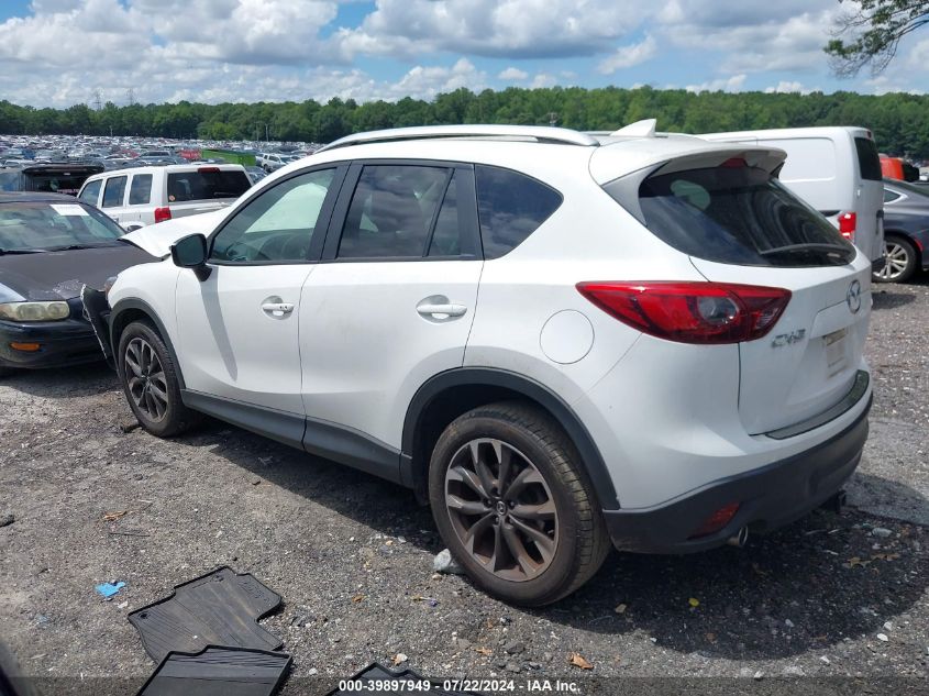 2016 MAZDA CX-5 GRAND TOURING - JM3KE2DY2G0692284