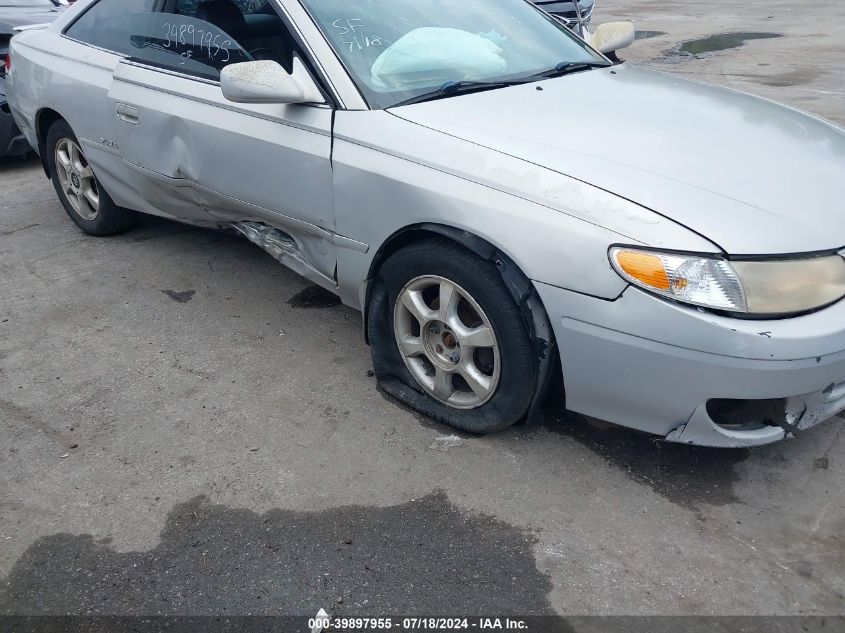 2000 Toyota Camry Solara Sle V6 VIN: 2T1CF28P6YC357774 Lot: 39897955