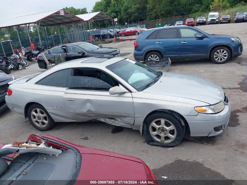 2000 Toyota Camry Solara Sle V6 VIN: 2T1CF28P6YC357774 Lot: 39897955