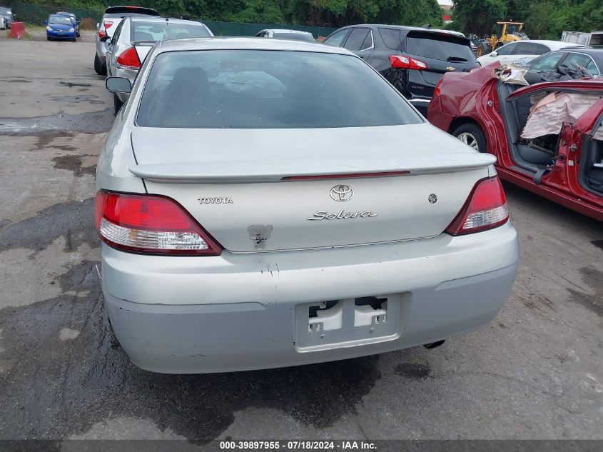 2000 Toyota Camry Solara Sle V6 VIN: 2T1CF28P6YC357774 Lot: 39897955