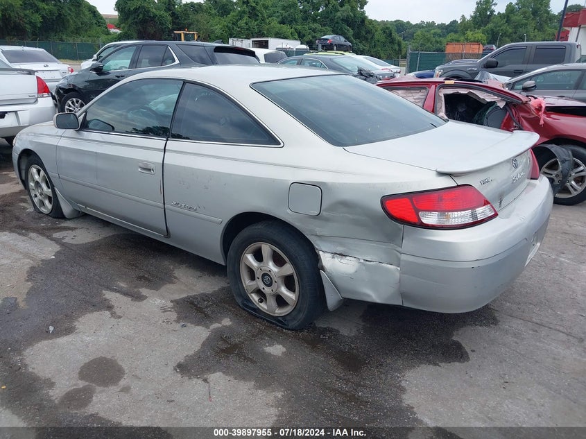 2000 Toyota Camry Solara Sle V6 VIN: 2T1CF28P6YC357774 Lot: 39897955