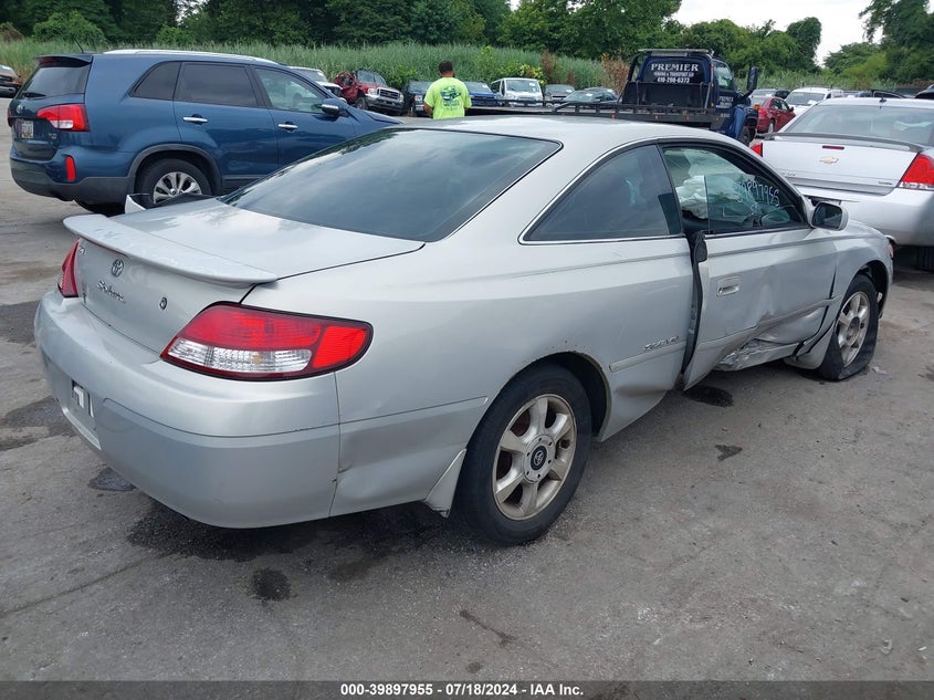 2000 Toyota Camry Solara Sle V6 VIN: 2T1CF28P6YC357774 Lot: 39897955