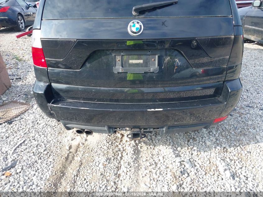 2008 BMW X3 3.0Si VIN: WBXPC93478WJ15084 Lot: 39897960