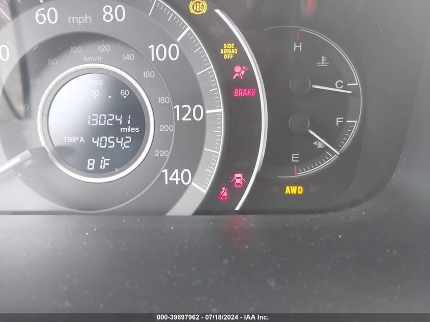 2014 Honda Cr-V Lx VIN: 2HKRM4H30EH711578 Lot: 39897962