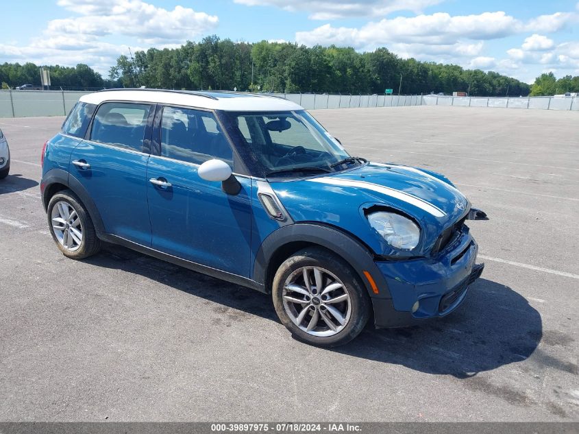 2012 Mini Cooper S Countryman VIN: WMWZC3C50CWL83704 Lot: 39897975