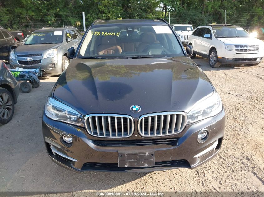 2015 BMW X5 xDrive50I VIN: 5UXKR6C51F0J77561 Lot: 39898005
