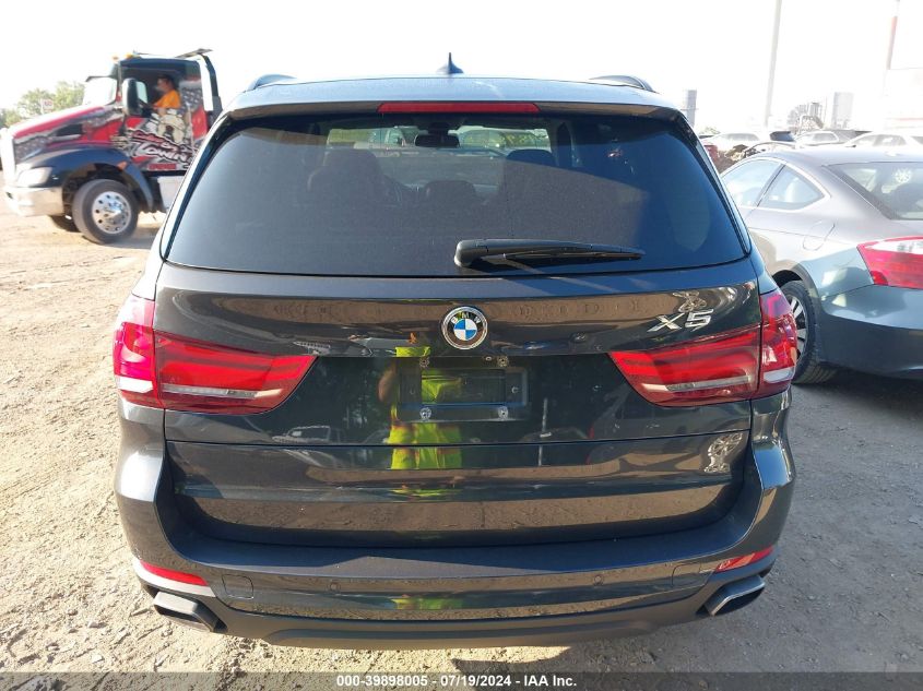 2015 BMW X5 xDrive50I VIN: 5UXKR6C51F0J77561 Lot: 39898005