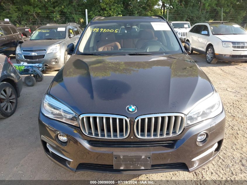 2015 BMW X5 xDrive50I VIN: 5UXKR6C51F0J77561 Lot: 39898005