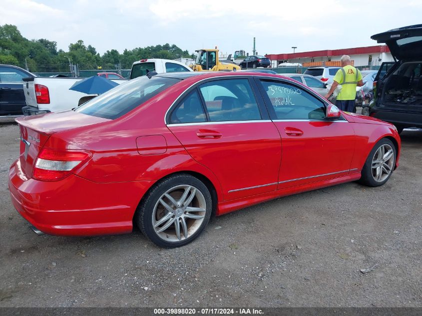 WDDGF56X28R019306 | 2008 MERCEDES-BENZ C 350