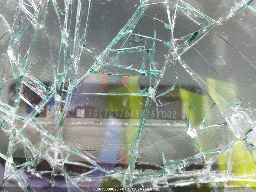 2009 Chevrolet Malibu Ls VIN: 1G1ZG57B49F251002 Lot: 39898023