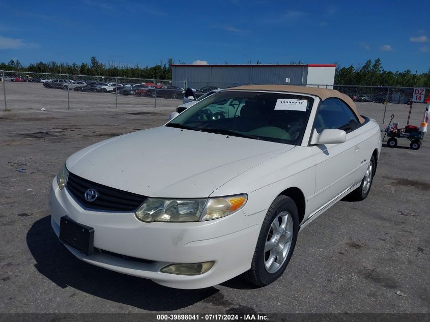 2T1FF28PX2C885418 | 2002 TOYOTA CAMRY SOLARA