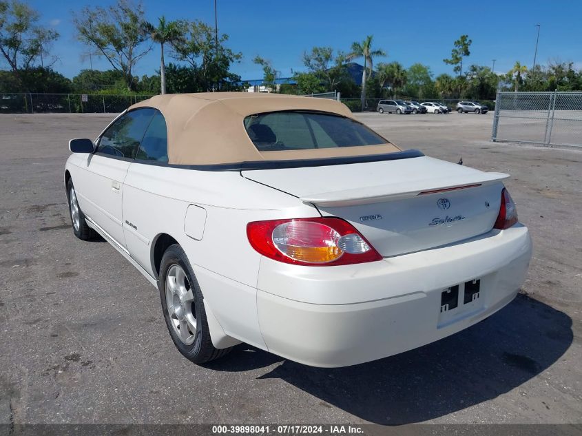 2T1FF28PX2C885418 | 2002 TOYOTA CAMRY SOLARA