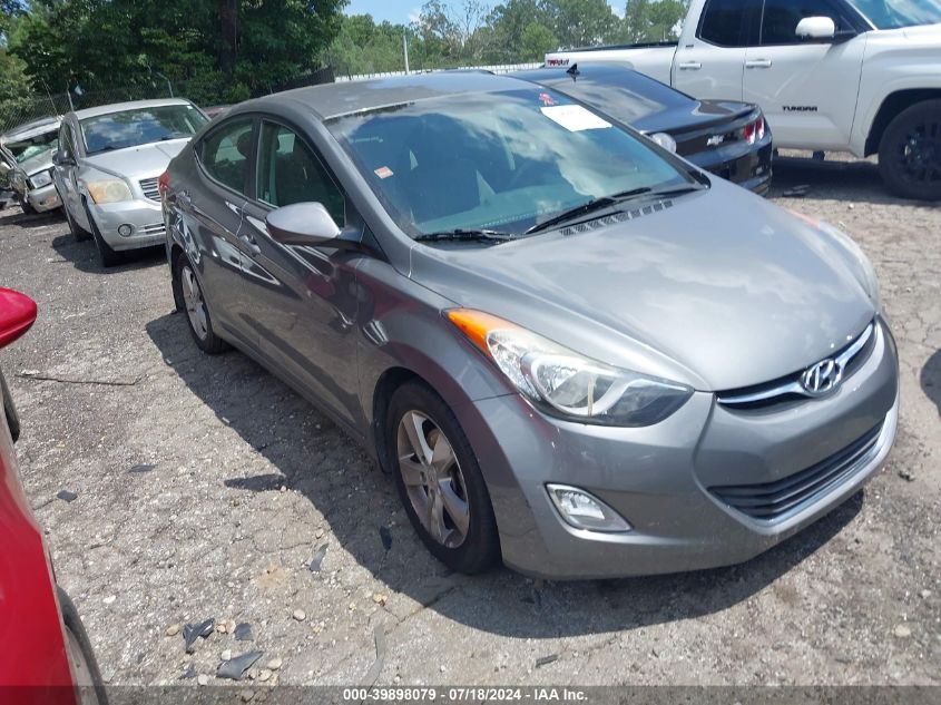 2013 Hyundai Elantra Gls VIN: 5NPDH4AE7DH413621 Lot: 39898079