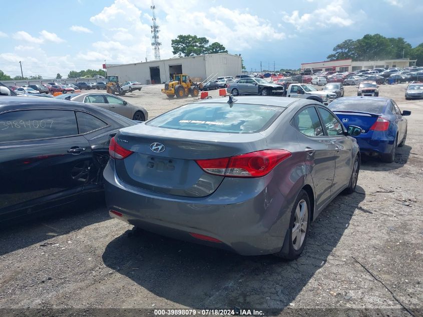 2013 Hyundai Elantra Gls VIN: 5NPDH4AE7DH413621 Lot: 39898079