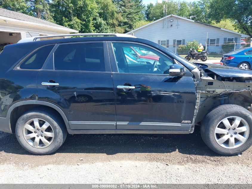 2012 Kia Sorento Lx V6 VIN: 5XYKTDA28CG187980 Lot: 39898082