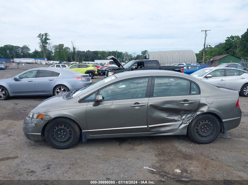 2007 Honda Civic Lx VIN: 2HGFA16537H305225 Lot: 39898085