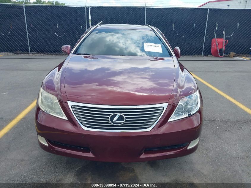 2008 Lexus Ls 460 VIN: JTHBL46F985058852 Lot: 39898094