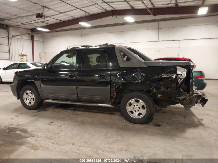 2005 Chevrolet Avalanche 1500 Z71 VIN: 3GNEK12Z15G136682 Lot: 39898126