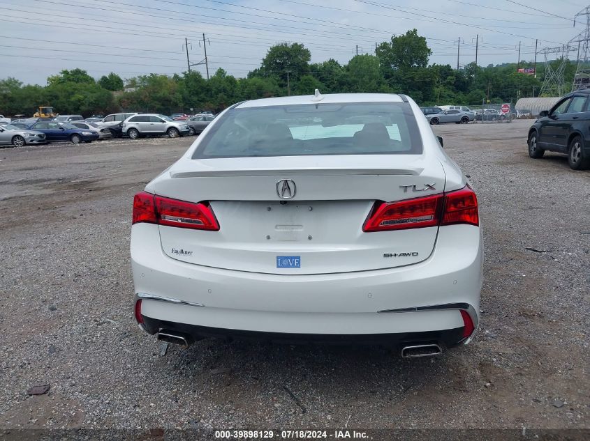 2020 Acura Tlx Advance Package/Pmc Edition VIN: 19UUB3F80LA001708 Lot: 39898129