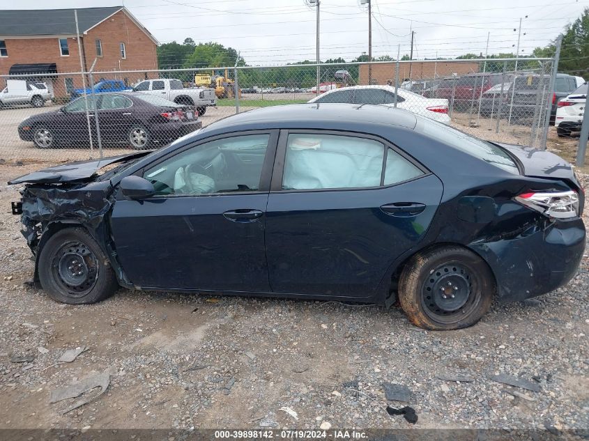 2017 Toyota Corolla Le VIN: 2T1BURHE3HC930638 Lot: 39898142