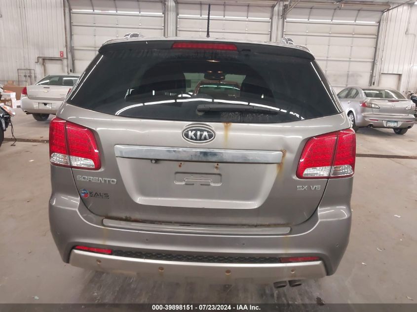 2012 Kia Sorento Sx V6 VIN: 5XYKW4A26CG193655 Lot: 39898151