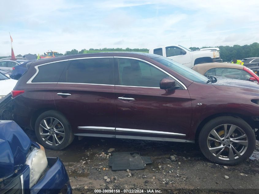 2014 Infiniti Qx60 VIN: 5N1AL0MN7EC502314 Lot: 39898158