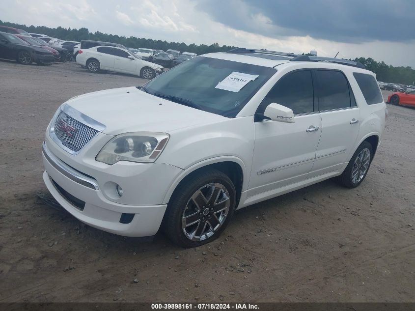 2012 GMC Acadia Denali VIN: 1GKKRTED2CJ383972 Lot: 39898161