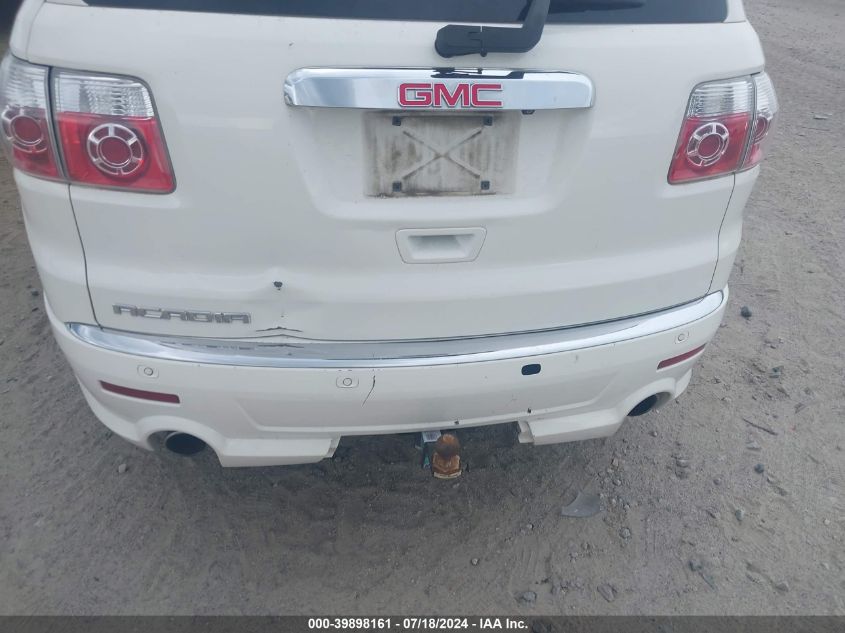 2012 GMC Acadia Denali VIN: 1GKKRTED2CJ383972 Lot: 39898161