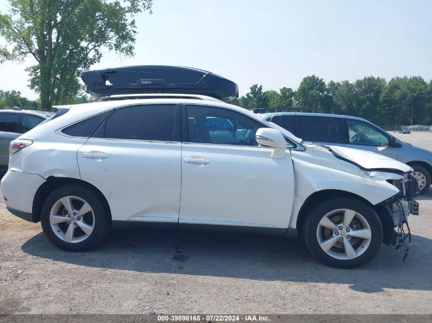 2011 Lexus Rx 350 VIN: 2T2BK1BA8BC115738 Lot: 39898165