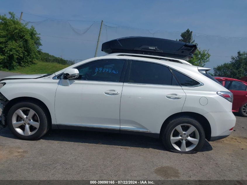 2011 Lexus Rx 350 VIN: 2T2BK1BA8BC115738 Lot: 39898165