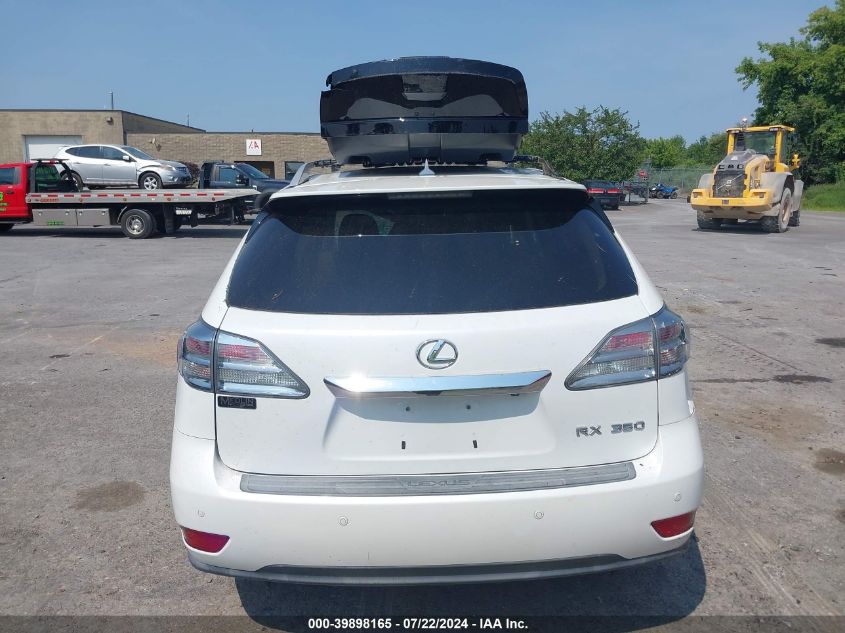 2011 Lexus Rx 350 VIN: 2T2BK1BA8BC115738 Lot: 39898165