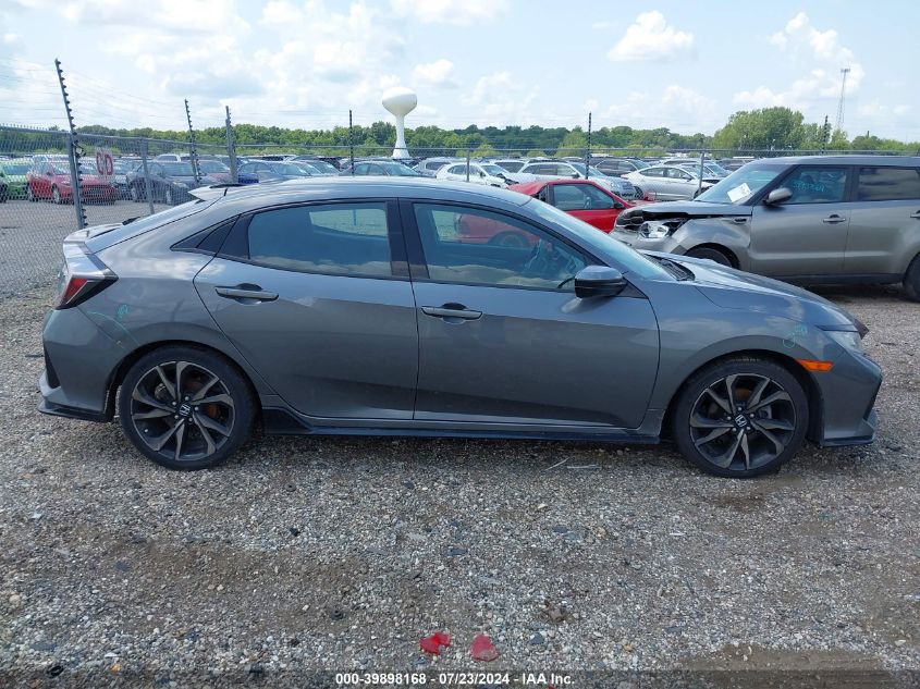 2017 Honda Civic Sport VIN: SHHFK7H42HU227349 Lot: 39898168