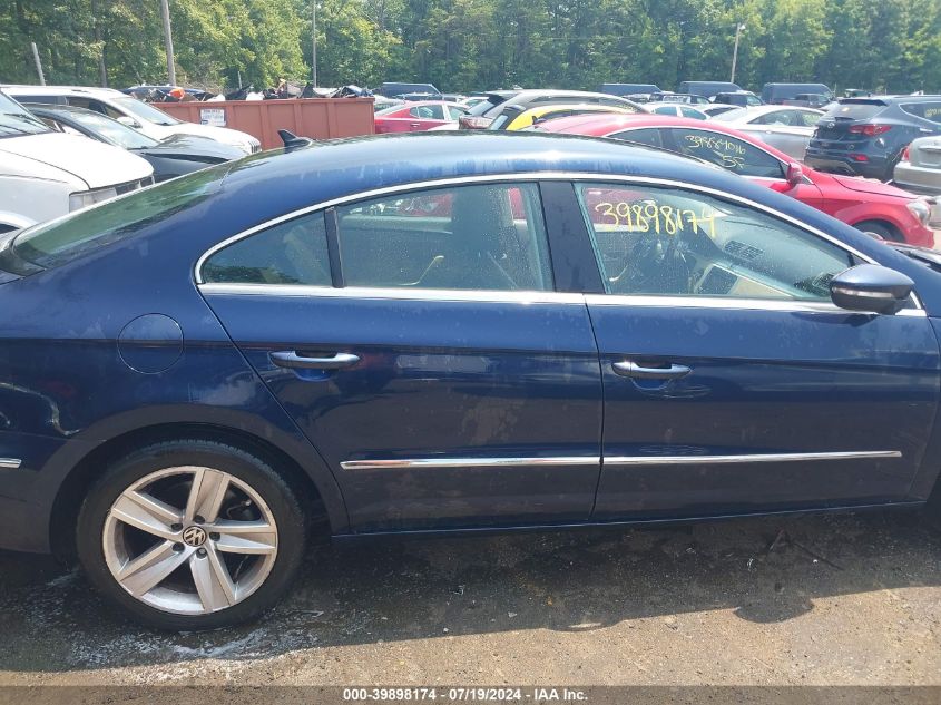 2013 Volkswagen Cc 2.0T Sport VIN: WVWBP7AN3DE503652 Lot: 39898174