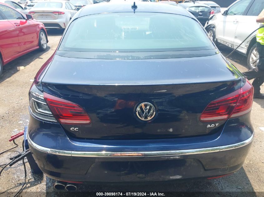 2013 Volkswagen Cc 2.0T Sport VIN: WVWBP7AN3DE503652 Lot: 39898174