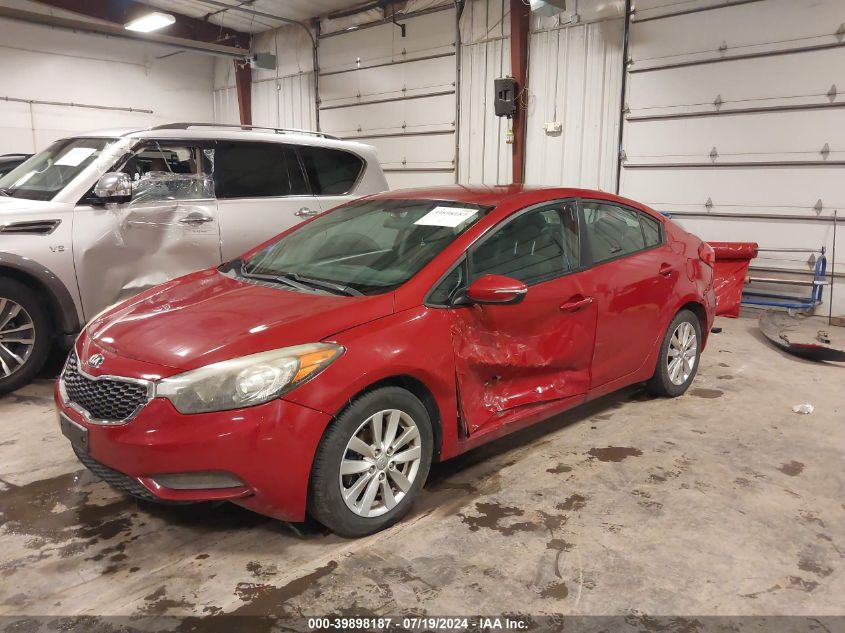 KNAFX4A60F5400519 2015 KIA FORTE - Image 2