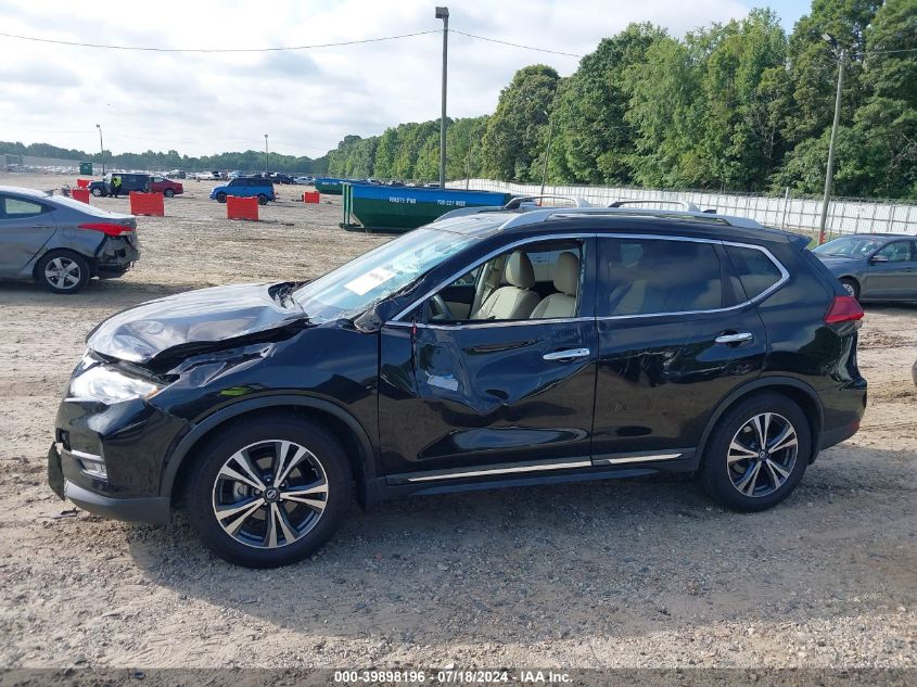 2017 Nissan Rogue Sl VIN: 5N1AT2MT3HC790248 Lot: 39898196