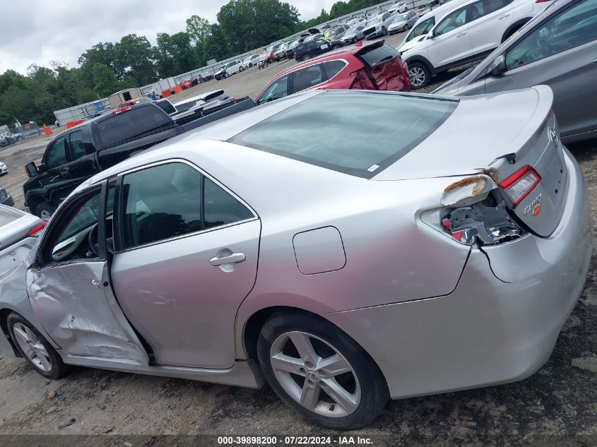 2012 Toyota Camry Se VIN: 4T1BF1FK7CU203336 Lot: 39898200