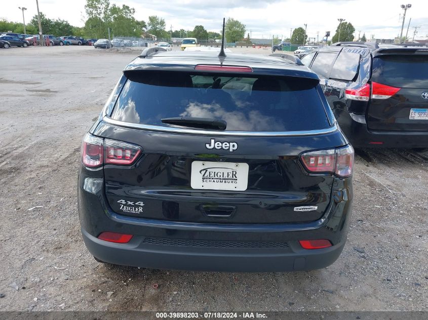 2022 Jeep Compass Latitude 4X4 VIN: 3C4NJDBB5NT107287 Lot: 39898203