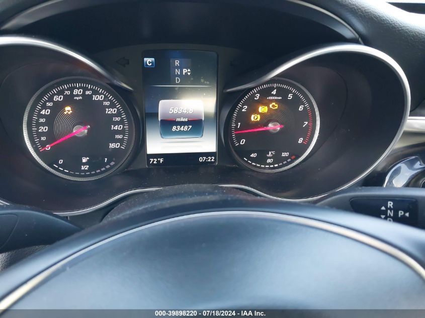 2016 Mercedes-Benz C 300 Luxury/Sport VIN: 55SWF4JB0GU123470 Lot: 39898220