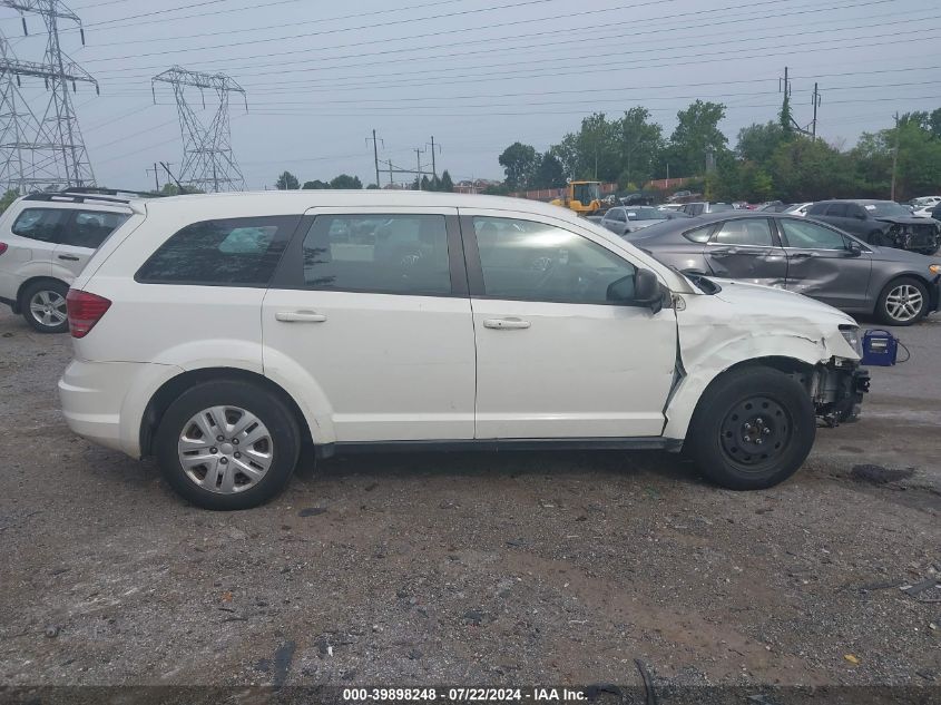 2014 Dodge Journey American Value Pkg VIN: 3C4PDCAB1ET165554 Lot: 39898248