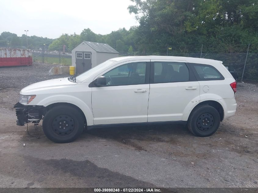 2014 Dodge Journey American Value Pkg VIN: 3C4PDCAB1ET165554 Lot: 39898248