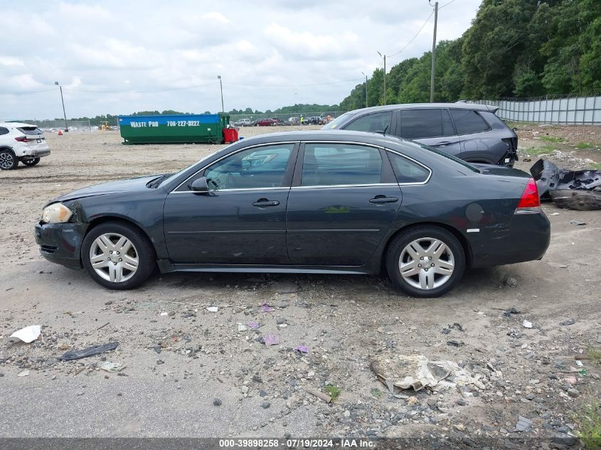 2013 Chevrolet Impala Lt VIN: 2G1WG5E32D1148725 Lot: 39898258