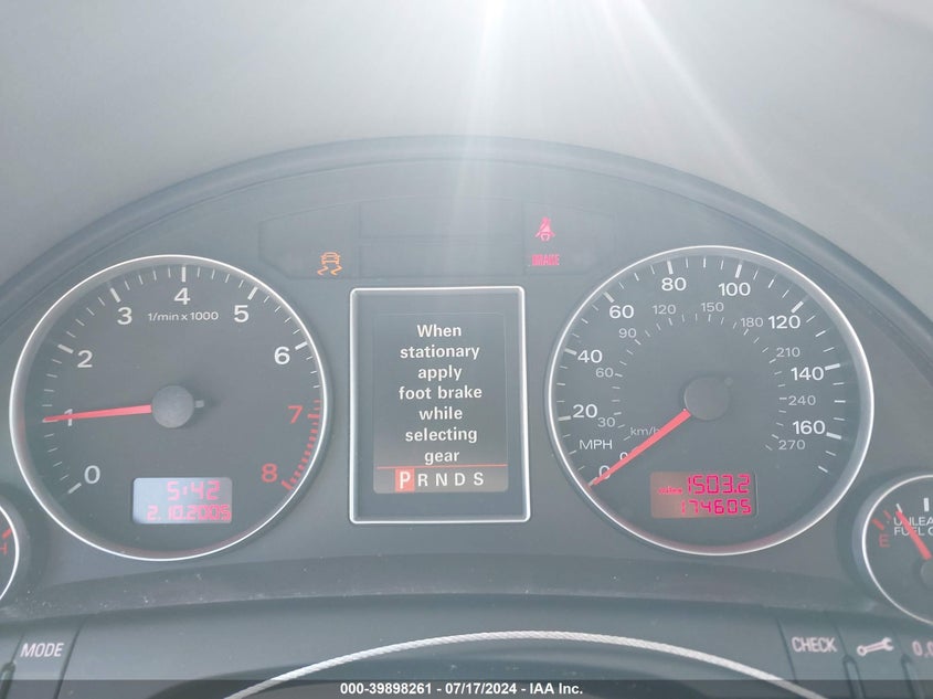 2006 Audi A4 2.0T VIN: WAUAF78E36A016012 Lot: 39898261