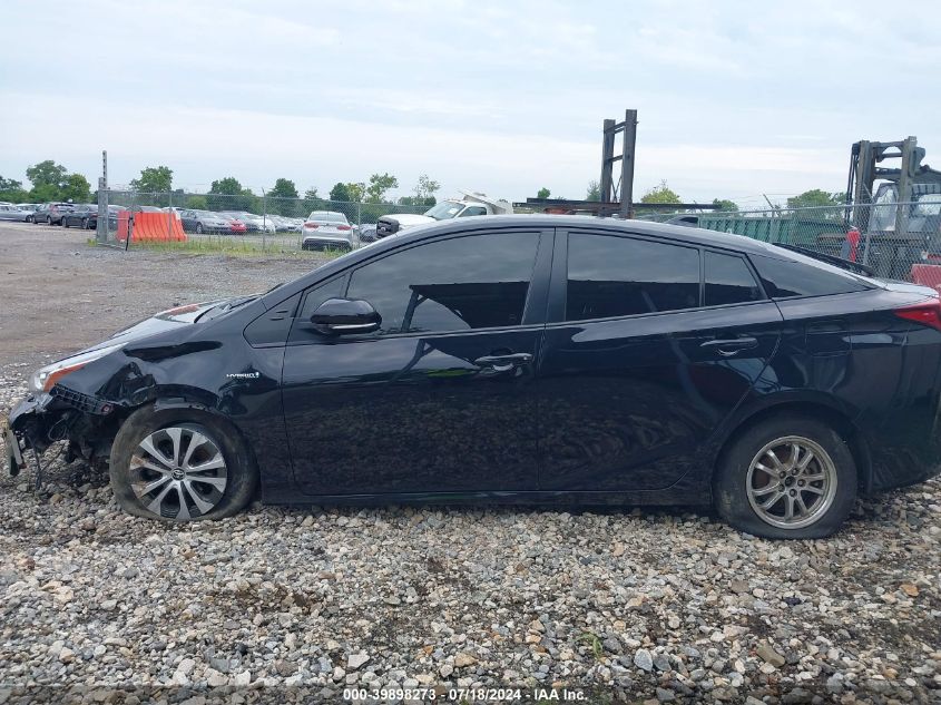 2022 Toyota Prius Le Awd-E VIN: JTDL9MFU1N3033809 Lot: 39898273