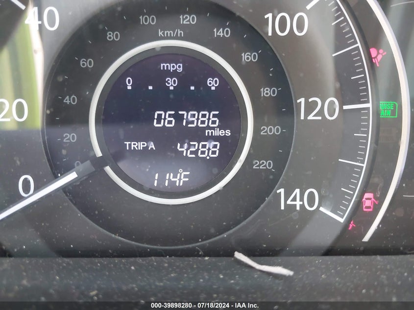 2015 Honda Cr-V Ex-L VIN: 2HKRM4H7XFH646002 Lot: 39898280