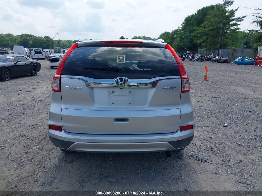 2015 Honda Cr-V Ex-L VIN: 2HKRM4H7XFH646002 Lot: 39898280