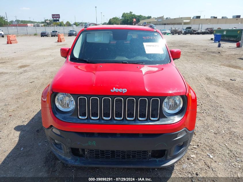 2016 Jeep Renegade Latitude VIN: ZACCJBBT6GPE34361 Lot: 39898291