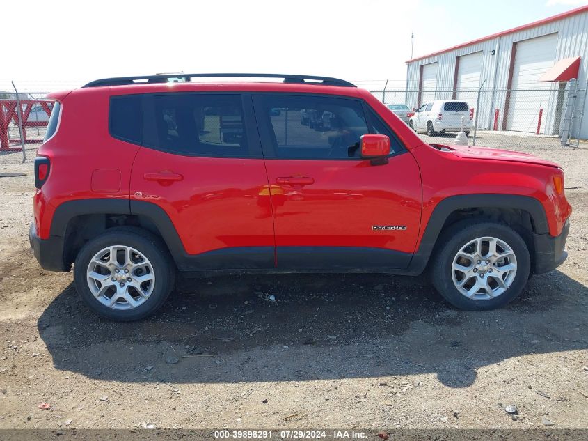 2016 Jeep Renegade Latitude VIN: ZACCJBBT6GPE34361 Lot: 39898291